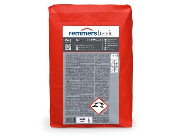 Remmers Betofix R4 EM (basic) grau Hochfester PCC-Estrichmörtel - 25 Kg Geb.